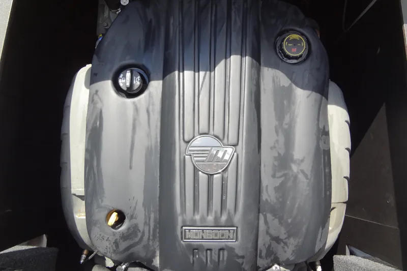 Slide: The Image of 2020 Axis A22 Monsoon engine close-up, showcasing detailed components and branding. - 36