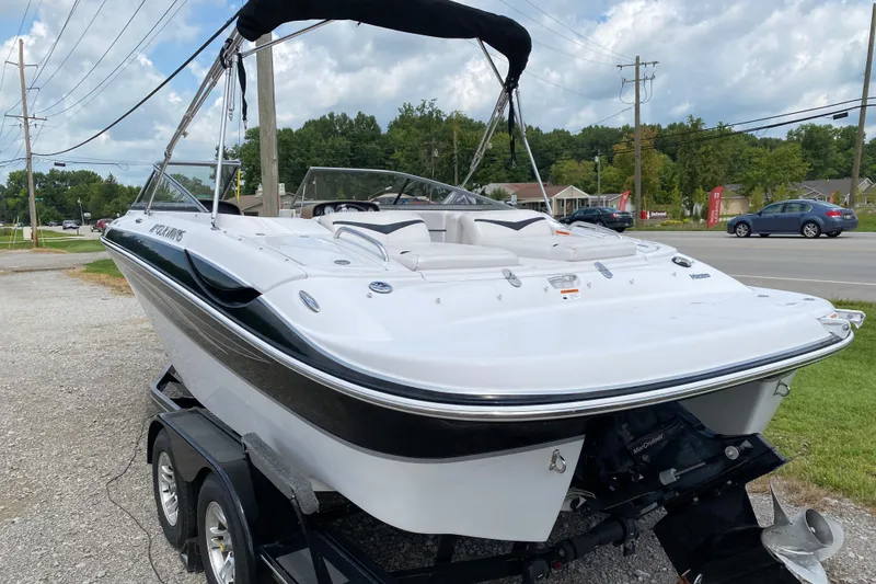 Slide: The Image of 2008 Four Winns H220 boat on trailer - 61