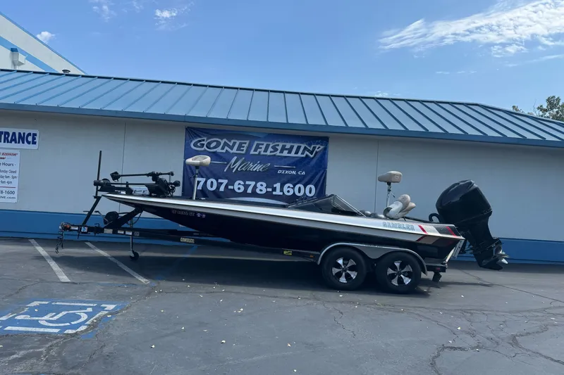 The Image of 2003 Gambler 2100 boat parked at Gone Fishin' Marine dealership. - 1