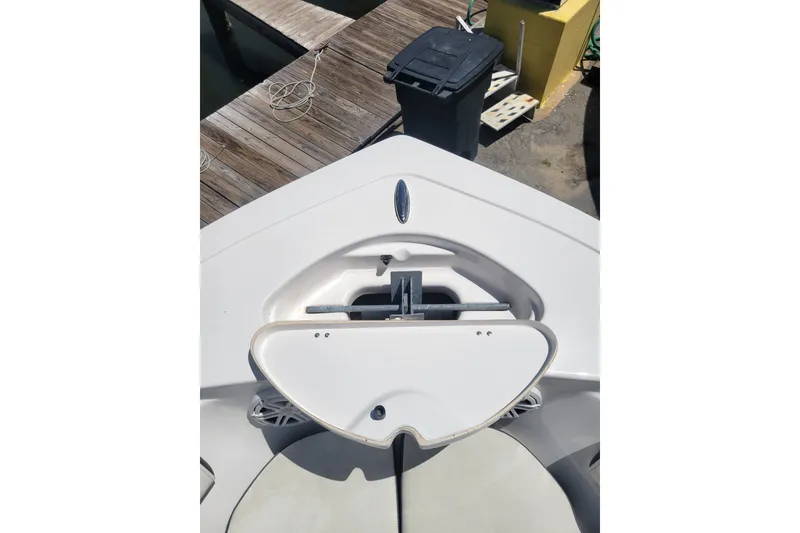 Slide: The Image of Bow view of 2020 Tidewater 198 CC Adventure boat at dock. - 6