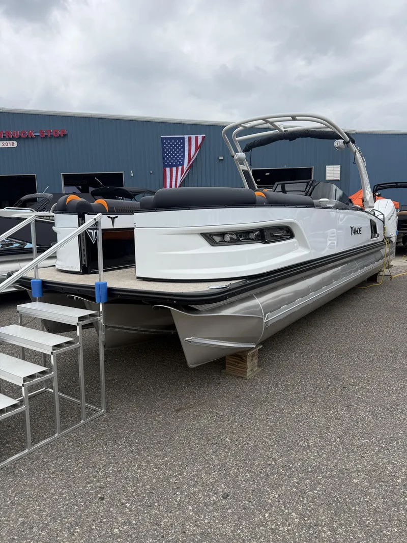 Slide: The Image of Tahoe 27' Grand Tahoe LTD Flex Lounge Windshield Twin 425HP Mercury V10's & Joystick Controls! 2027 - 4