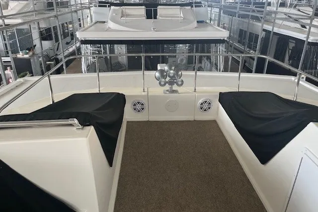 Slide: The Image of Luxurious 2006 Fantasy 20x100 yacht deck with seating and modern design. - 69