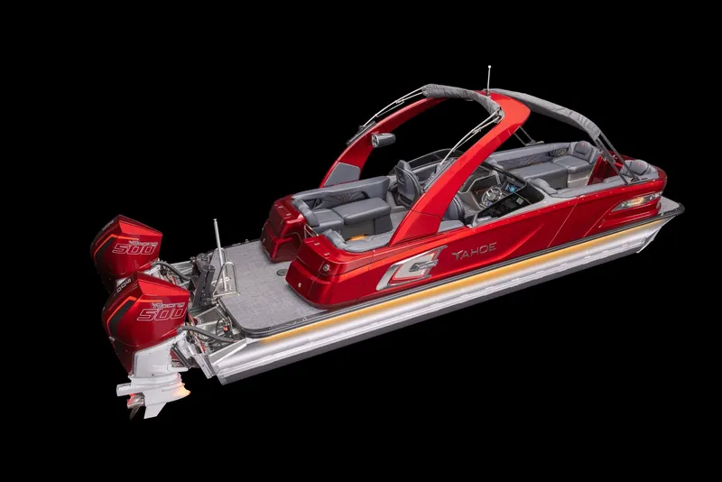 Slide: The Image of Tahoe Grand Tahoe 27' Quad lounge Windshield w/ Twin 500HP Mercury's! 2027 - 2
