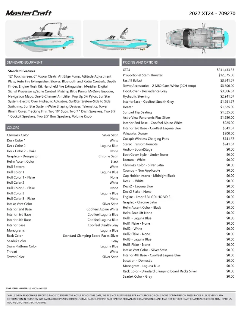 The Image of MasterCraft XT24 2027 - 1