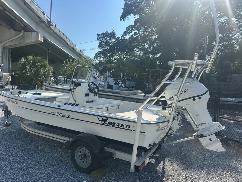 Slide: The Image of Mako Pro Skiff 16 with newer TOHATSU 2012 - 2
