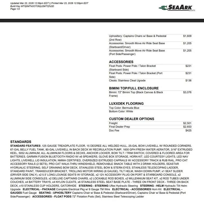 Slide: The Image of SeaArk Easy Cat 2027 - 3