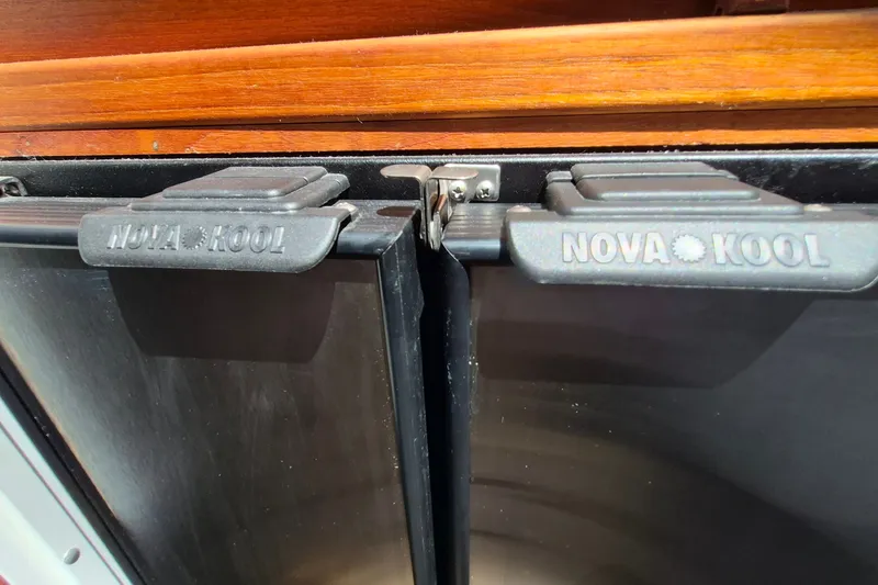 Slide: The Image of Nova Kool refrigerator doors on 2005 Endeavour 44 TrawlerCat boat. - 43