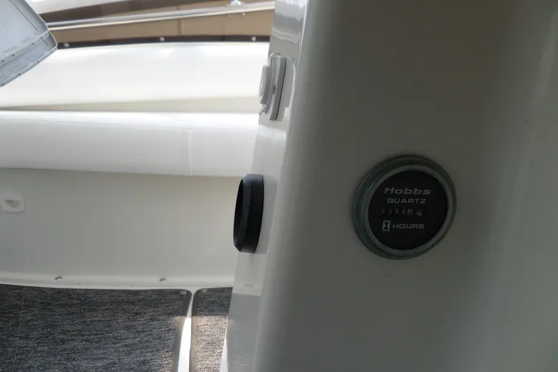 Slide: The Image of Hour meter on 1994 Silverton 34 Aft Cabin Motor Yacht dashboard. - 10