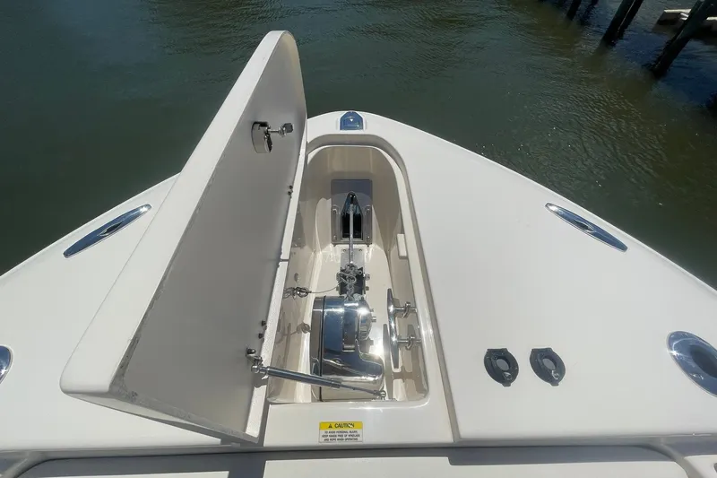Slide: The Image of RECESSED WINDLASS ACNHOR W/REMOTE FOOT PEDALS - 18