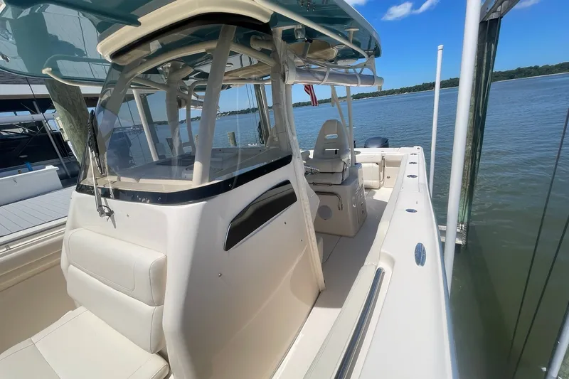 Slide: The Image of CENTER CONSOLE VIEW LOOKING AFT - 8