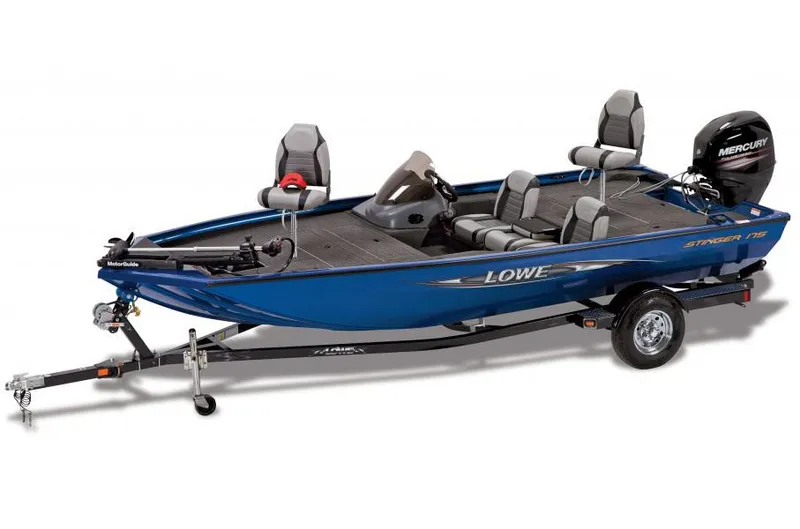 Slide: The Image of Manufacturer Provided Image: 2014 Lowe Stinger ST175 fishing boat with trailer. - 12