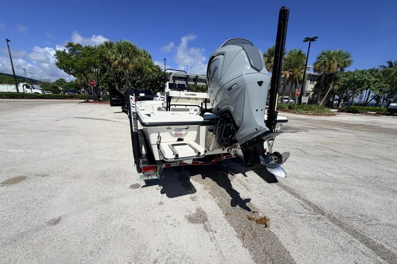 Slide: The Image of 2015 Pathfinder 2200 Tournament Edition boat with outboard motor on trailer. - 27