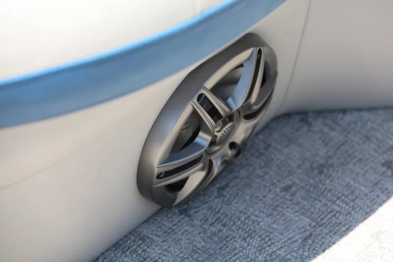 Slide: The Image of Speaker detail in 2025 South Bay 220 RS LE 2.75 boat interior. - 19
