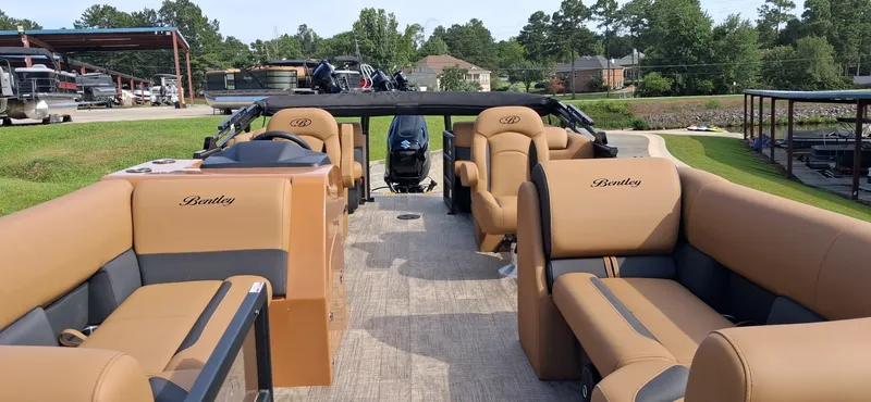 Slide: The Image of Bentley Pontoons Legacy 220 Navigator 2027 - 2