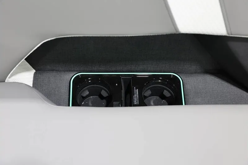 Slide: The Image of Car interior cup holders in 2026 Evotti 721QL model. - 19