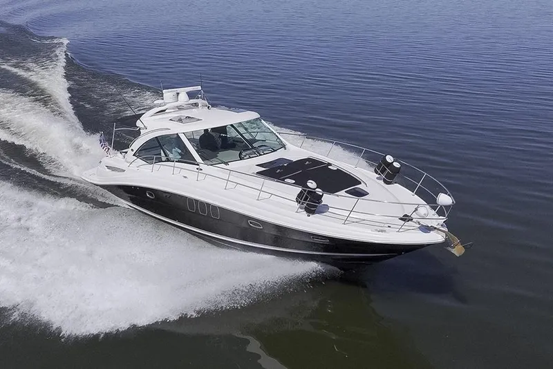 Slide: The Image of 2007 Sea Ray 48 Sundancer underway - 48