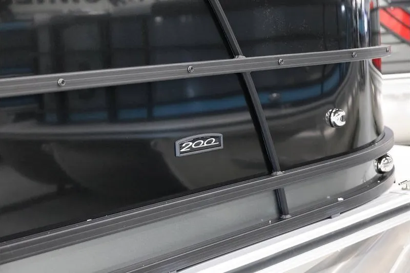 Slide: The Image of Close-up of 2026 South Bay 224 RS 2.75 Hybrid Arch boat exterior detail. - 20