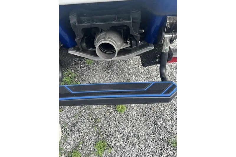 Slide: The Image of Rear view of a 2021 Yamaha WaveRunner FX Cruiser HO on gravel. - 10