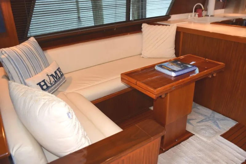Slide: The Image of Settee with recently recovered cushions and expandable Hi-Lo table - 15