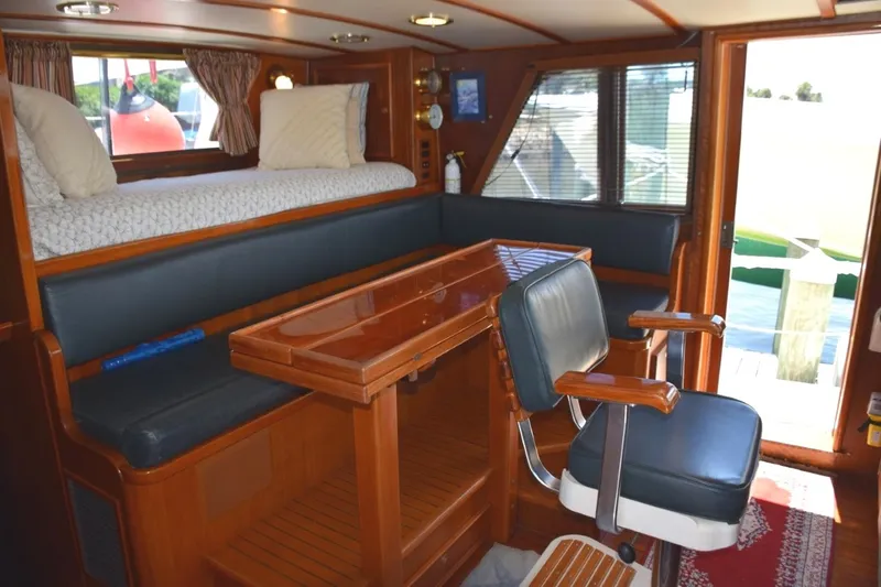 Slide: The Image of Pilot berth above the settee - 45