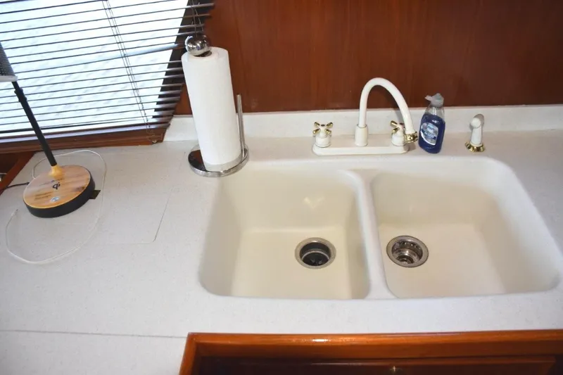 Slide: The Image of Two basin sink with disposal - 23