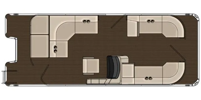 The Image of Bentley Pontoons LECACY 203 SWINGBACK DUAL CAPTAIN 2027 - 1