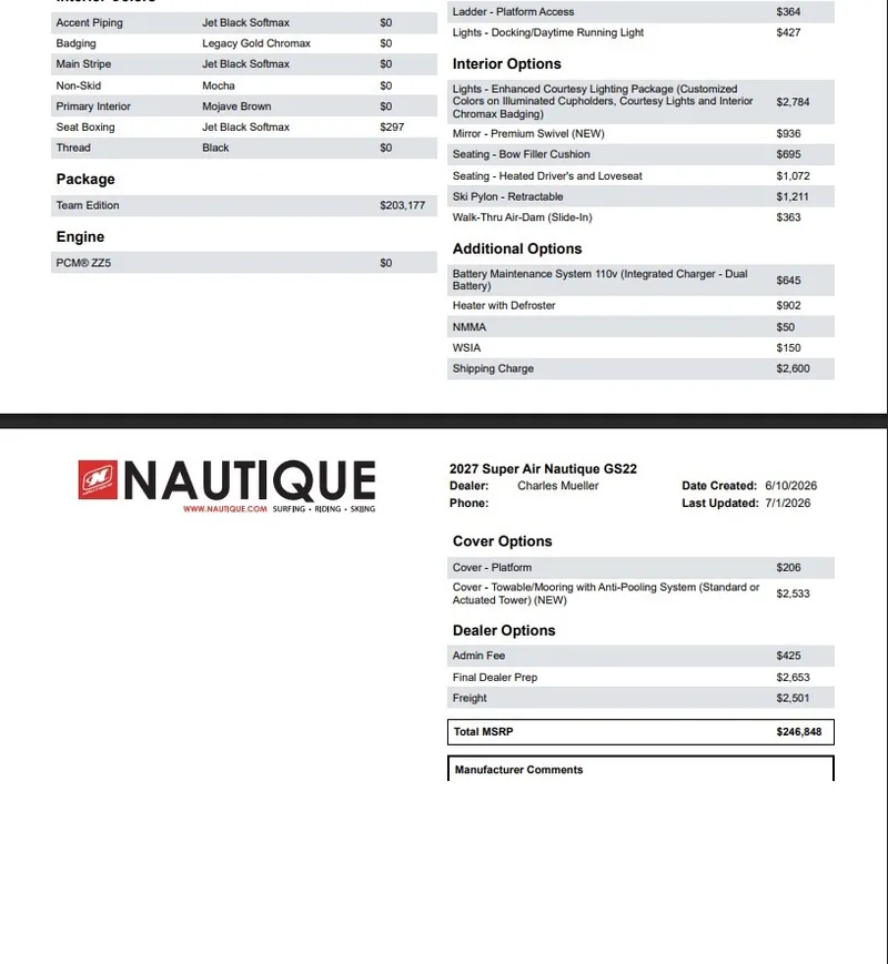 Slide: The Image of Nautique Super Air Nautique GS22 2027 - 3