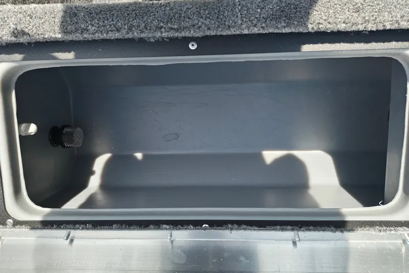 Slide: The Image of Empty storage compartment in 2026 Tracker Pro Guide V-175 WT boat. - 39