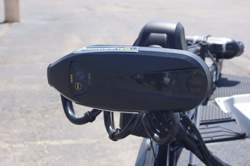 Slide: The Image of Close-up of Phoenix 720 ZXL 2027 boat motor, showcasing sleek design and advanced features. - 5