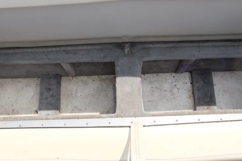 Slide: The Image of Interior view of a 2009 Bryant 190 boat storage compartment. - 13