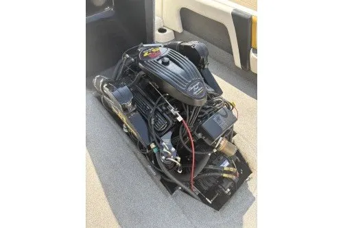 Slide: The Image of 2001 Infinity ZX-1 engine, detailed view, showcasing components and design. - 17