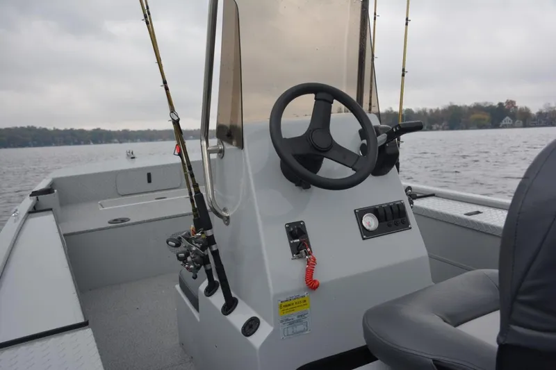 Slide: The Image of Manufacturer Provided Image: Interior view of 2025 Smoker Craft Pro Sportsman 1872 CC boat. - 6