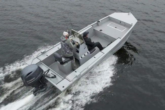 Slide: The Image of Manufacturer Provided Image: 2025 Smoker Craft Pro Sportsman 1872 CC on the water. - 2