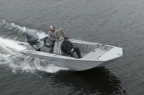 Slide: The Image of Manufacturer Provided Image: 2025 Smoker Craft Pro Sportsman 1872 CC on the water. - 3