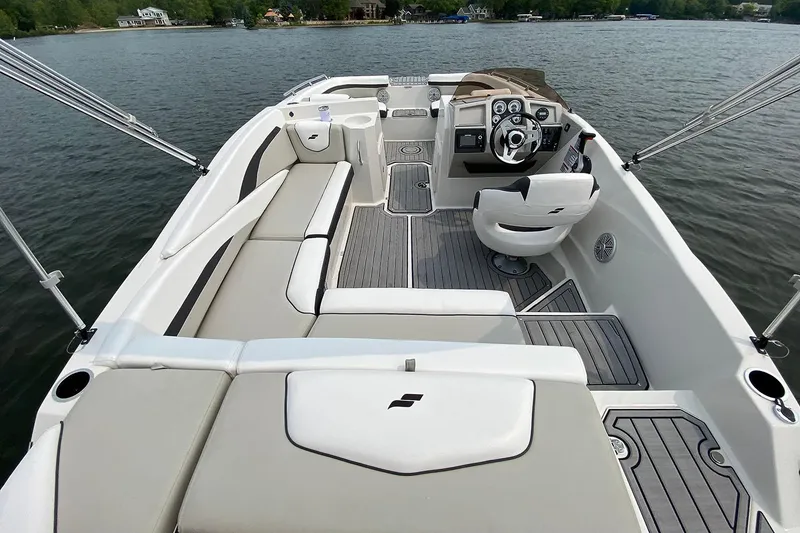Slide: The Image of Manufacturer Provided Image: Interior of 2026 Starcraft SVX 230 DC OB on a lake. - 9