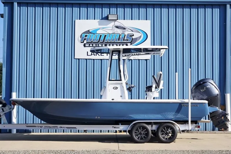 The Image of 2027 Tidewater 2110 Bay Max boat on trailer at Foothills Marine Center. - 0