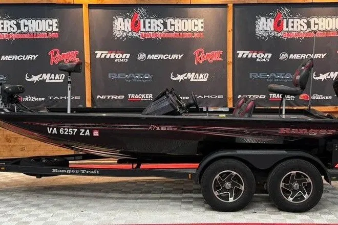 Slide: The Image of 2020 Ranger RT188P fishing boat on display at Anglers Choice showroom. - 8
