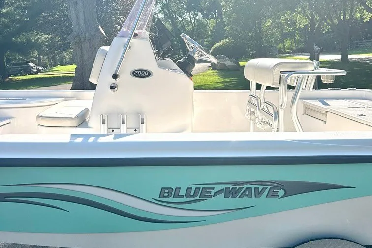 Slide: The Image of 2022 BLUEWAVE 2000 Classic boat with sleek design and comfortable seating. - 2
