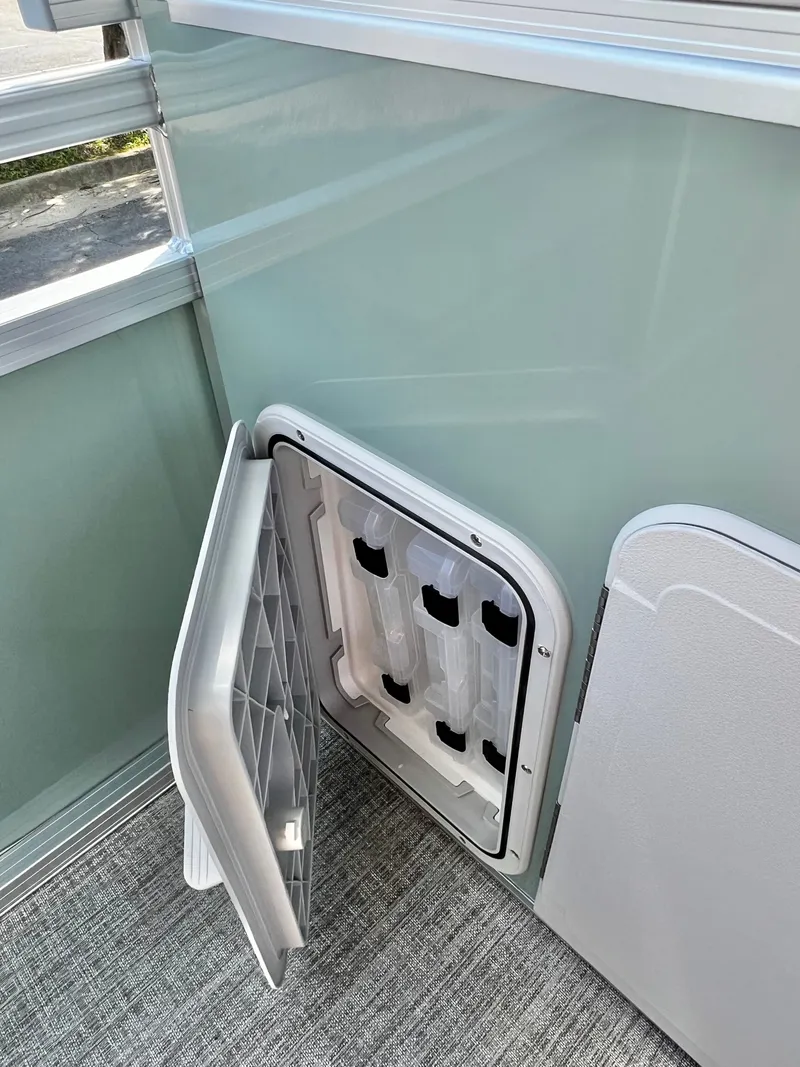Slide: The Image of Avalon Venture 85 23' Rear Fish Triple-Toon 2027 - 22