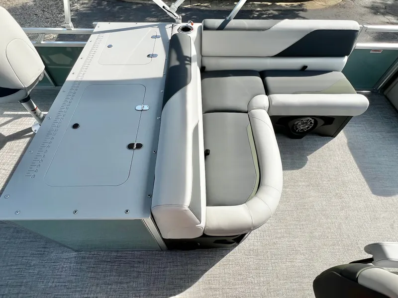 Slide: The Image of Avalon Venture 85 23' Rear Fish Triple-Toon 2027 - 23