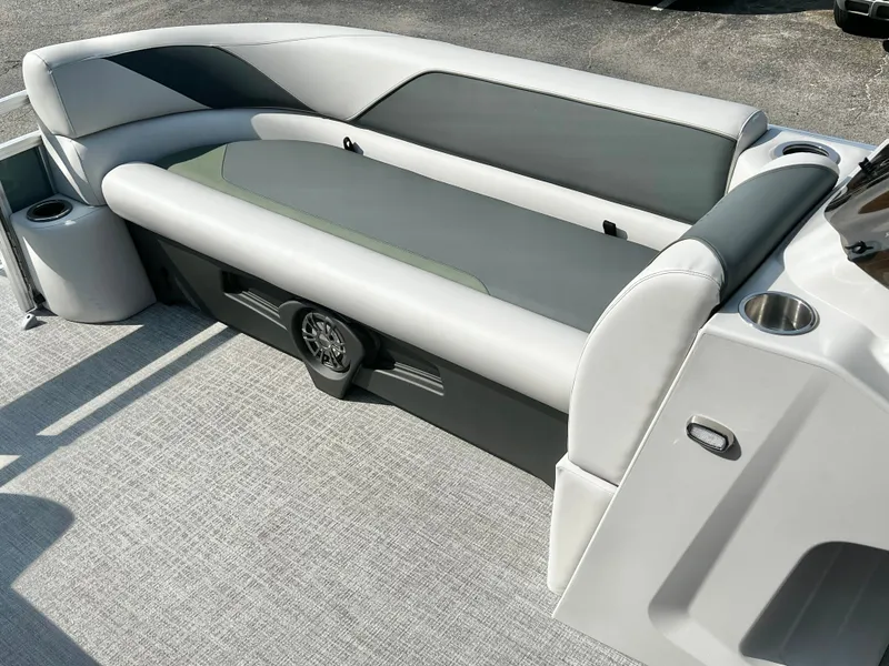 Slide: The Image of Avalon Venture 85 23' Rear Fish Triple-Toon 2027 - 29