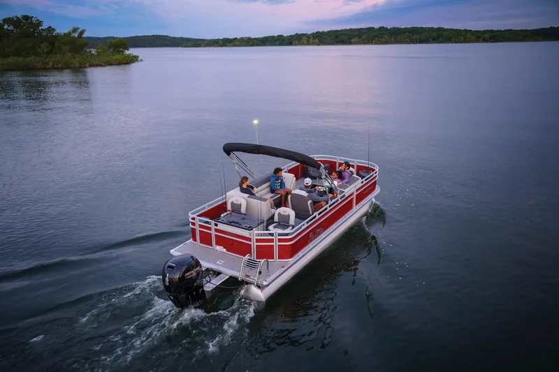 Slide: The Image of Sun Tracker Fishin' Barge 22 DLX 2026 - 68