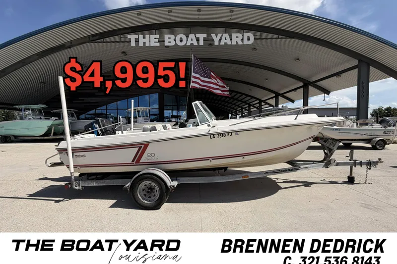 The Image of 1988 Wellcraft 200 Fisherman boat for sale at $4,995, displayed at The Boat Yard. - 1