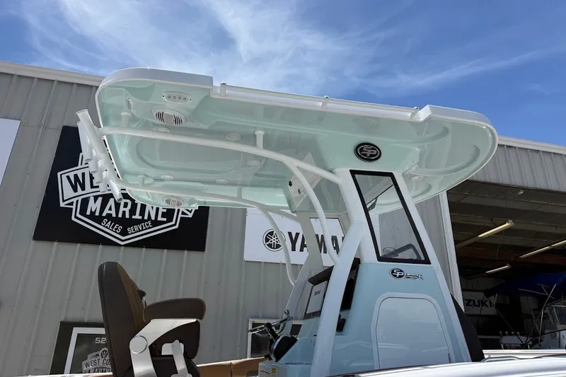 Slide: The Image of 2027 Sea Pro 245FLXR Sandbar boat at West Coast Marine dealership. - 6