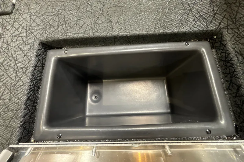 Slide: The Image of Storage compartment in 2027 Tracker Pro Team 175 boat interior. - 25