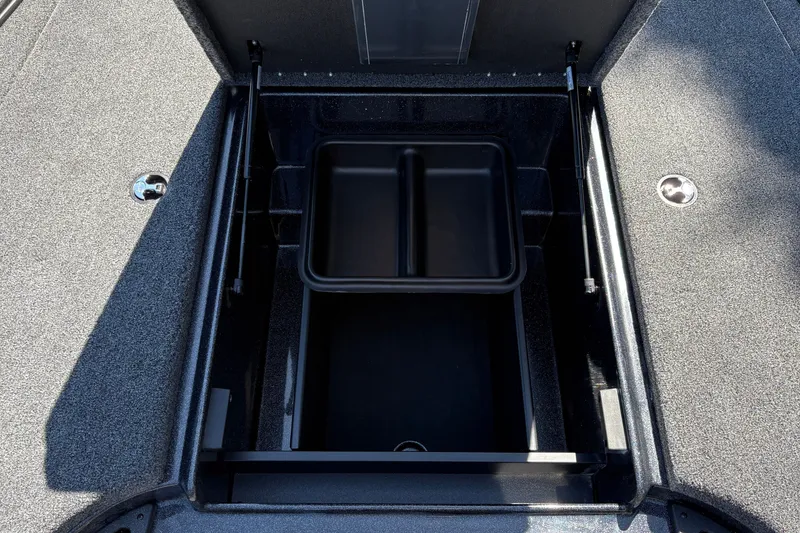 Slide: The Image of Storage compartment of 2027 Nitro Z18 XL boat, featuring spacious interior and durable construction. - 41