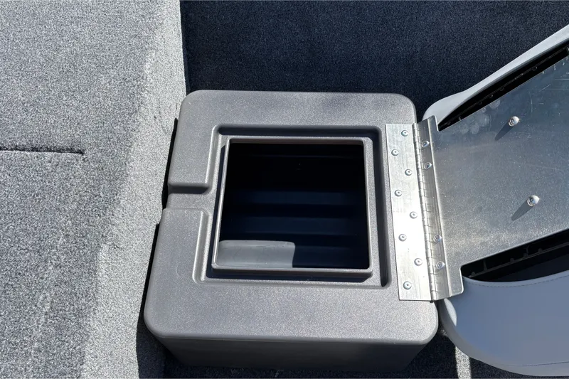 Slide: The Image of Open storage compartment in 2027 Tracker Bass Tracker Classic XL boat. - 28
