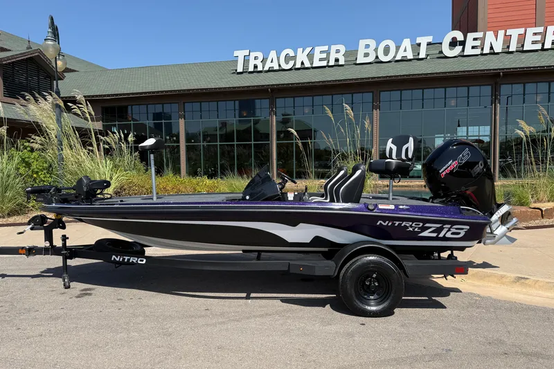 The Image of 2027 Nitro Z18 XL Pro boat displayed at Tracker Boat Center. - 0