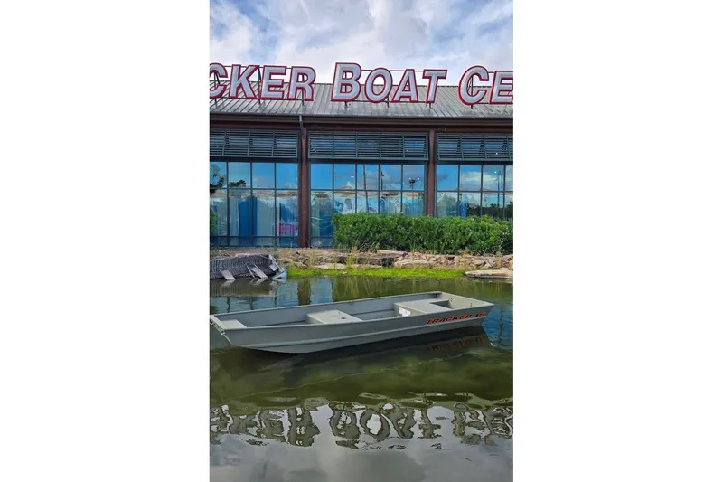 The Image of 2027 Tracker Grizzly 15 Jon boat displayed at Tracker Boat Center. - 0