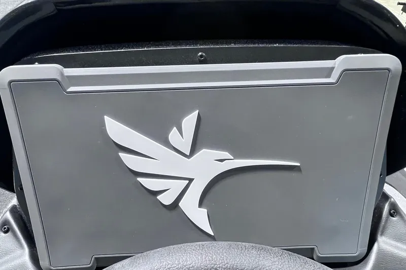 Slide: The Image of 2026 Skeeter ZXR20 SE dashboard with sleek emblem design. - 16